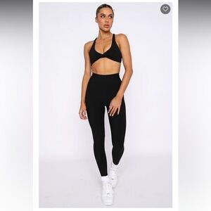 White Fox go getter leggings